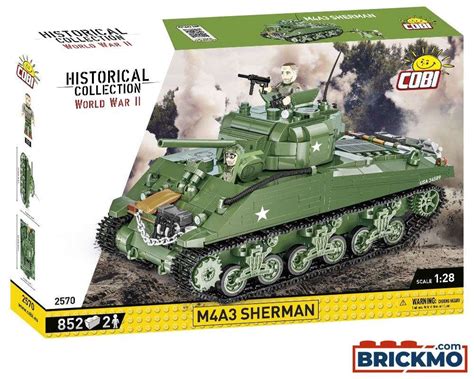 Cobi Historical Collection World War II M4A3 Sherman 2570 | TRUCKMO.com Lkw-Modelle