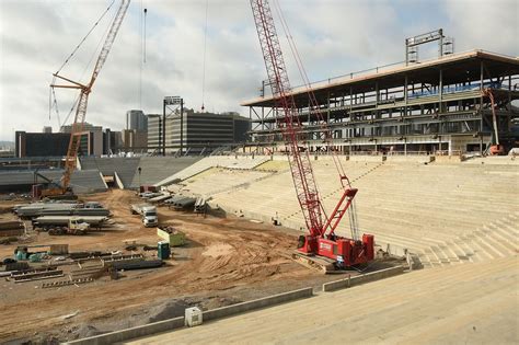 Check out the construction progress at Protective Stadium in Birmingham ...