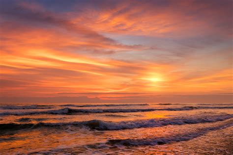 Daytona Beach Coastal Sunrise Fine Art Photo Print For Sale | Photos by ...