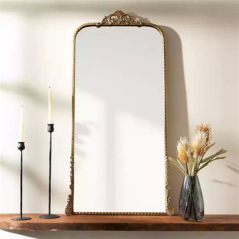 Gold Ornate Carved Large Wall Mirror | Kirklands Home