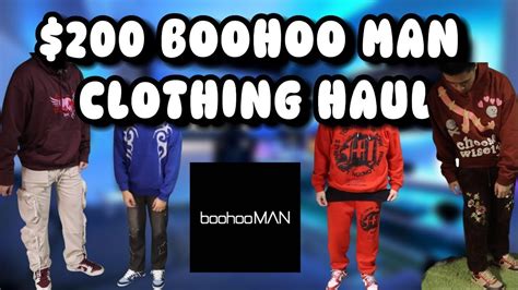 $200 BOOHOOMAN CLOTHING HAUL (Try On Outfit Ideas) - YouTube