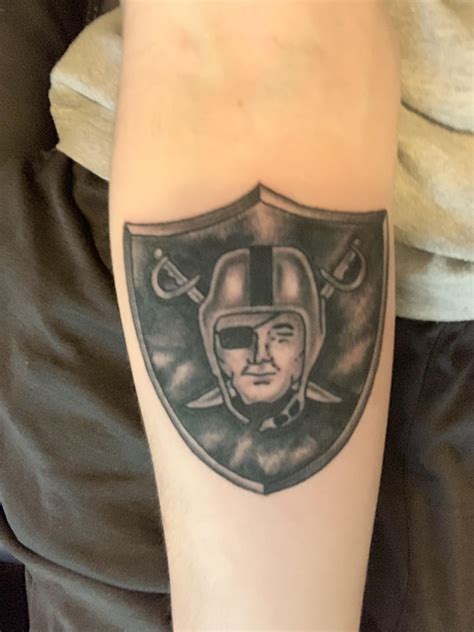 Finally got my Raiders tattoo yesterday! What does the rest of the ...