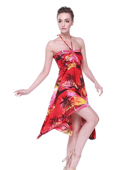 Hawaii Hangover Women Sunset Halter Dress, up to size 3xl - Walmart.com