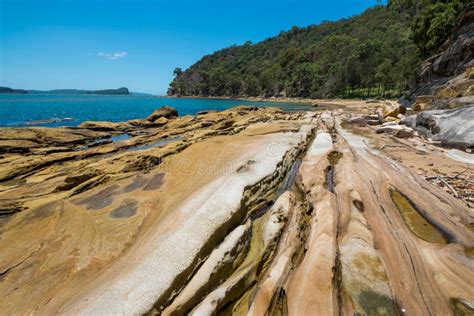 Deserted Australian beach stock photo. Image of deserted - 50299094