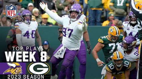 Minnesota Vikings Top Plays vs. Green Bay Packers | 2023 Regular Season ...