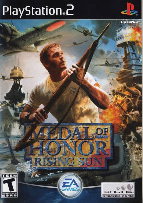 Medal of Honor Rising Sun Sony Playstation 2 Game