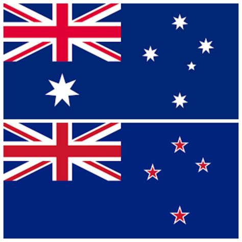 Australian vs New Zealand flag - Difference between the flags | Travel | Compare it Versus