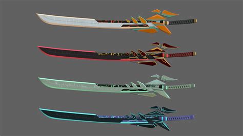 Futuristic Sword Designs