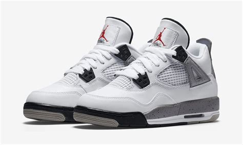 Kids Nike Air Jordan 4 White Cement Restock | Sole Collector