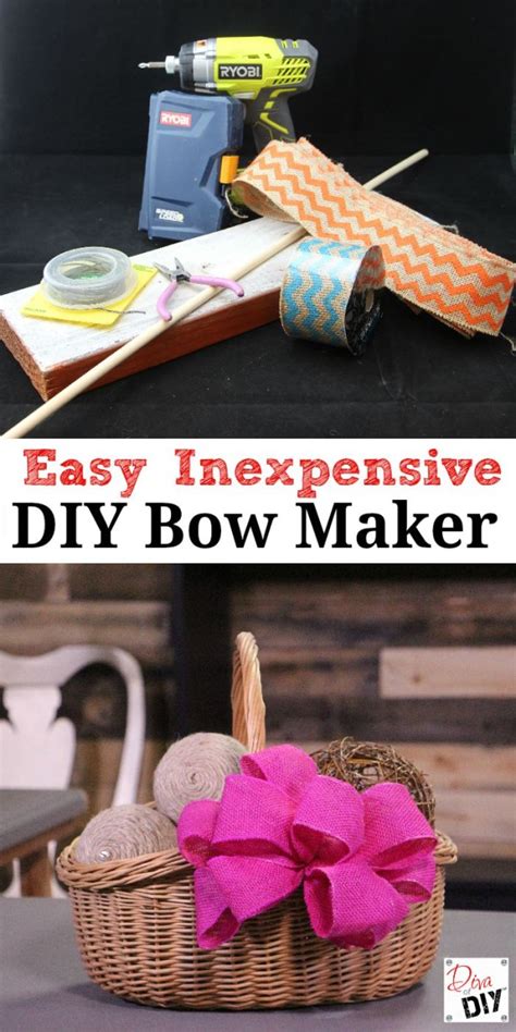 How to Make Bows With A DIY Bow Maker | Diva of DIY