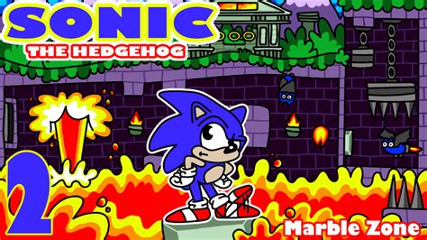 Sonic the Hedgehog - Marble Zone by diuky on DeviantArt