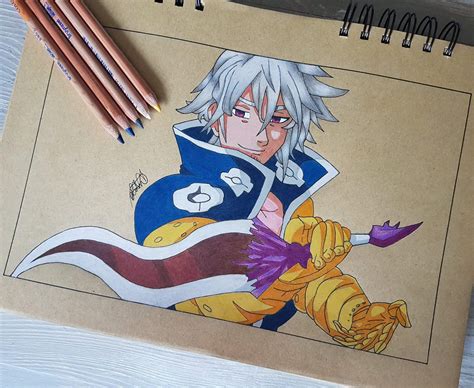 Estarossa fan-art from the anime "The Seven deadly Sins"!😈😜 | Art Amino