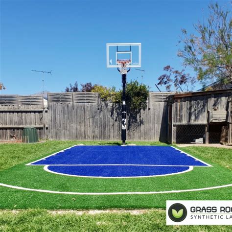 Diy Backyard Basketball Court Australia / Step By Step Instructions For ...