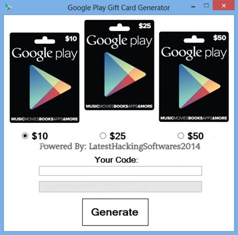 Google Play Gift Card Generator 2014 Free Download No Survey - Download Free Softwaress, Games ...