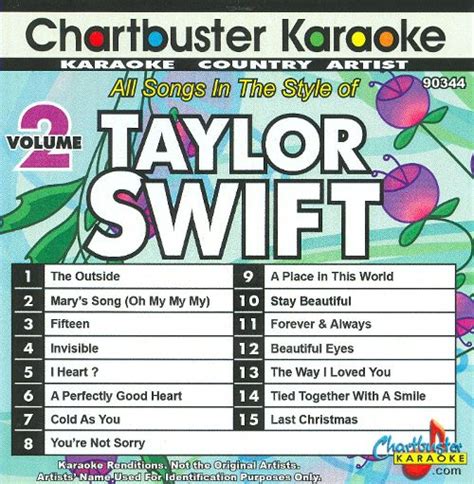 Best Buy: Chartbuster Karaoke: Taylor Swift, Vol. 2 [CD]