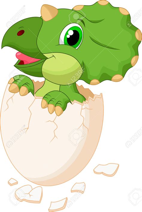 Cute dinosaur cartoon hatching | Clipart Panda - Free Clipart Images