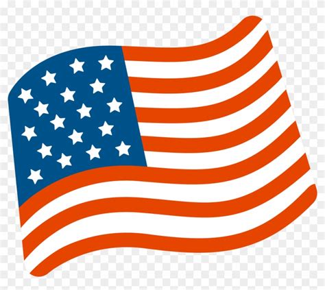 Open - Usa Flag Emoji Png - Free Transparent PNG Clipart Images Download