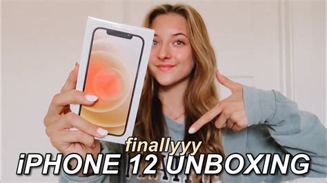 iPHONE 12 UNBOXING & SET UP!! - YouTube