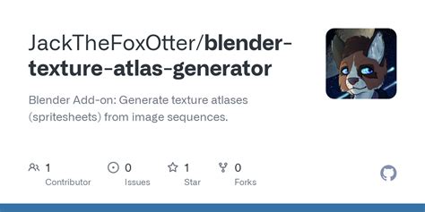 GitHub - JackTheFoxOtter/blender-texture-atlas-generator: Blender Add-on: Generate texture ...
