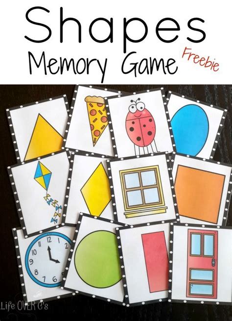 4 Free Activities for Learning Shapes