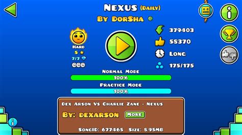 Geometry Dash - Nexus (Daily Level) - All Coins - YouTube