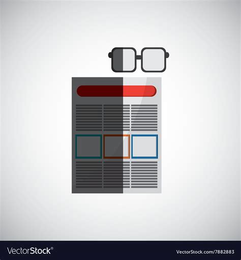 Office icon design Royalty Free Vector Image - VectorStock