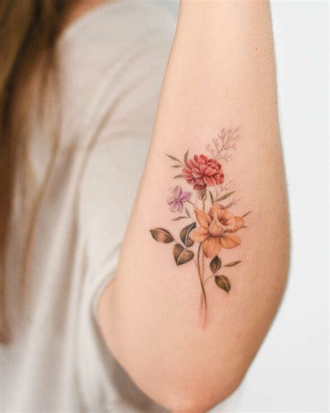 12 Amazing BIRTH FLOWERS & BEST BIRTHDAY FLOWER TATTOO IDEAS