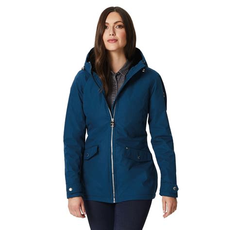 Regatta Bergonia Womens Waterproof Rain Jacket Ladies Outdoor Coat | eBay