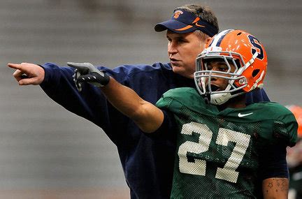 Syracuse University football coach brushes aside negativity, convinced ...