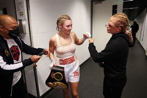 Shannon Courtenay: Ebanie Bridges Was Tougher Than I Thought She'd Be - Boxing News