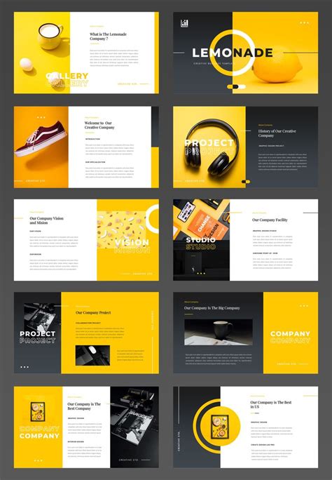 Creative Business Presentation Template | Presentation design, Powerpoint presentation design ...