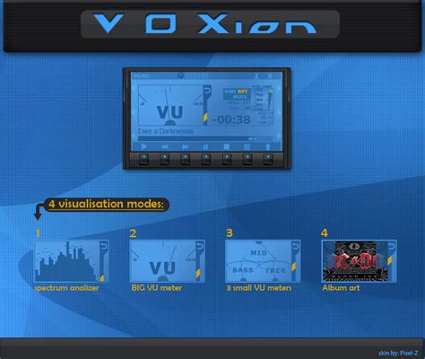 Скин - VOXion - для Xion Audio Player