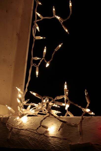 Christmas Lights Hanging Free Stock Photo - Public Domain Pictures