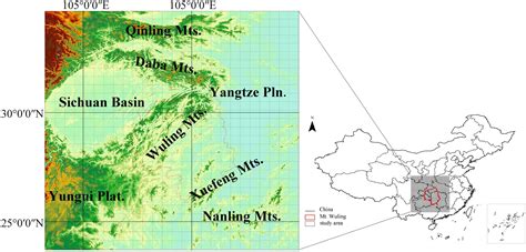 Frontiers | Wuling Mountains Function as a Corridor for Woody Plant Species Exchange Between ...