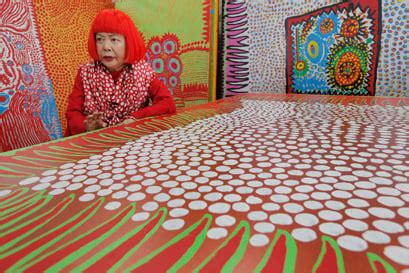 Polka dot artist Japan’s Kusama sees the world in dots