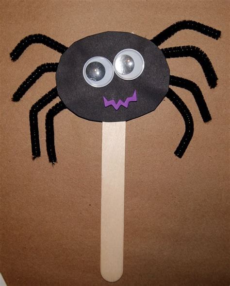 Spider puppet | Arts & Crafts Ideas | Pinterest