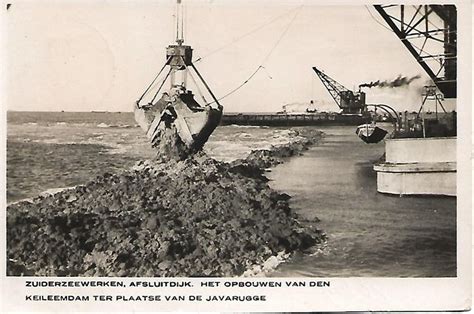 Afsluitdijk. Construction of Zuiderzee works and completion - Catawiki