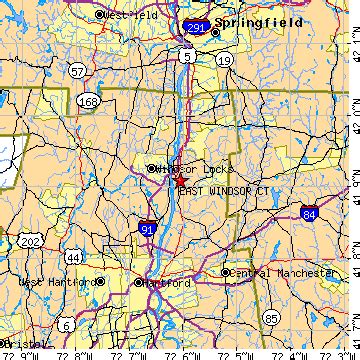 East Windsor, Connecticut (CT) ~ population data, races, housing & economy