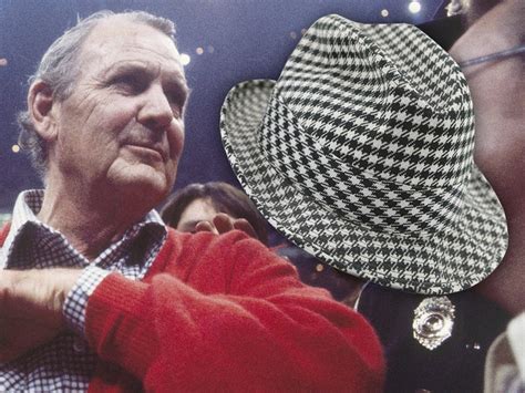 Legendary 'Bama Coach 'Bear' Bryant's Worn Houndstooth Hat Up For Auction