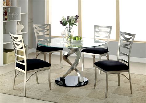 48" Mueller Modern Dining Table and Chair Set