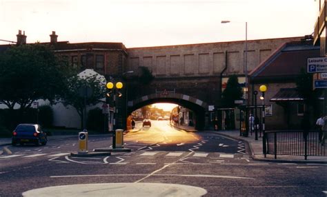 Railbridge at Sunset 1996 | The railway bridge looking towar… | Flickr