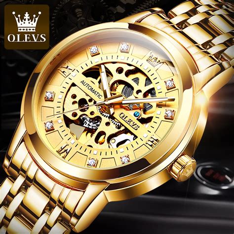 OLEVS Automatic Watch for men Original Mechanical Japan Movement Mens ...