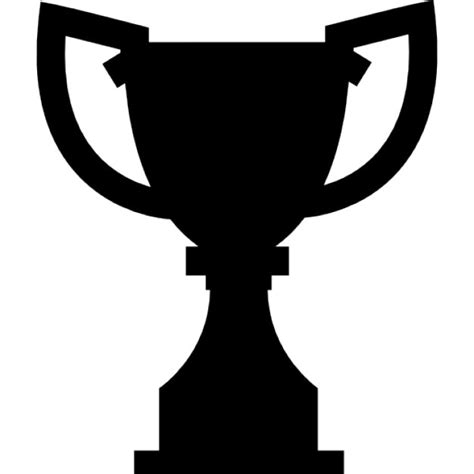 Award trophy silhouette Icons | Free Download