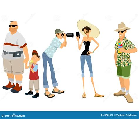 Funny Tourist In Bavaria Cartoon Vector | CartoonDealer.com #32005077