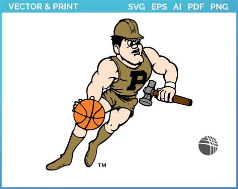 Purdue Boilermakers - Mascot Logo (1996) - College Sports Vector SVG ...