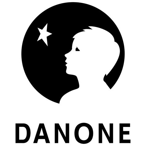 Danone Group Logo Black and White – Brands Logos