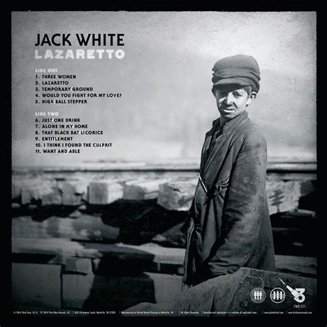 Jack White - Lazaretto - Jack White Art & Design