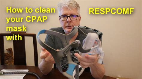 How to clean your CPAP mask with the RESCOMF CPAP cleaner. - YouTube