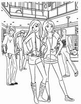 Barbie And Friends Coloring Pages At GetColoringscom  Free Printable sketch template