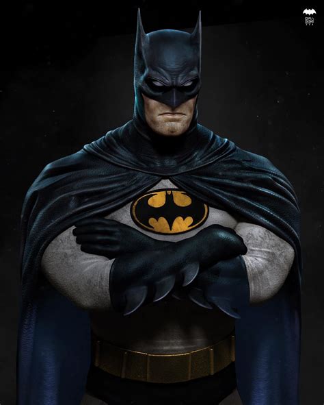 3d Model Character Design Batman By Raf Grassetti 7